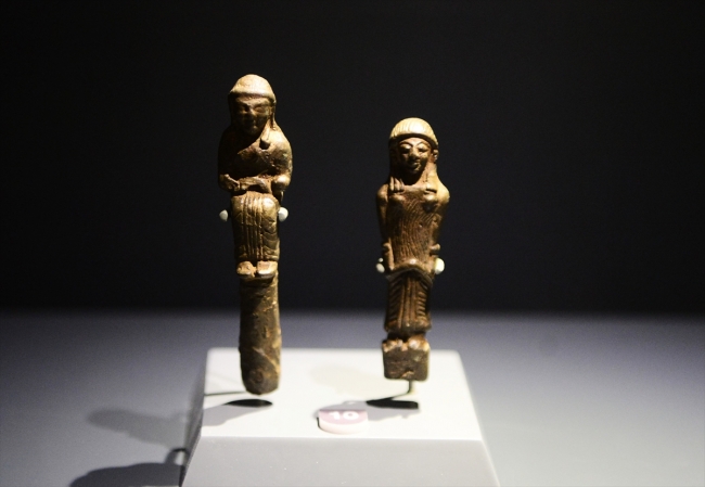 Karun Hazinesi Uşak Arkeoloji Müzesi'nde sergilenmeye başladı